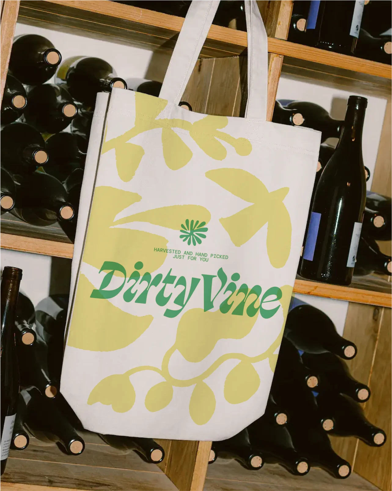 DirtyVine tote design by Goodside