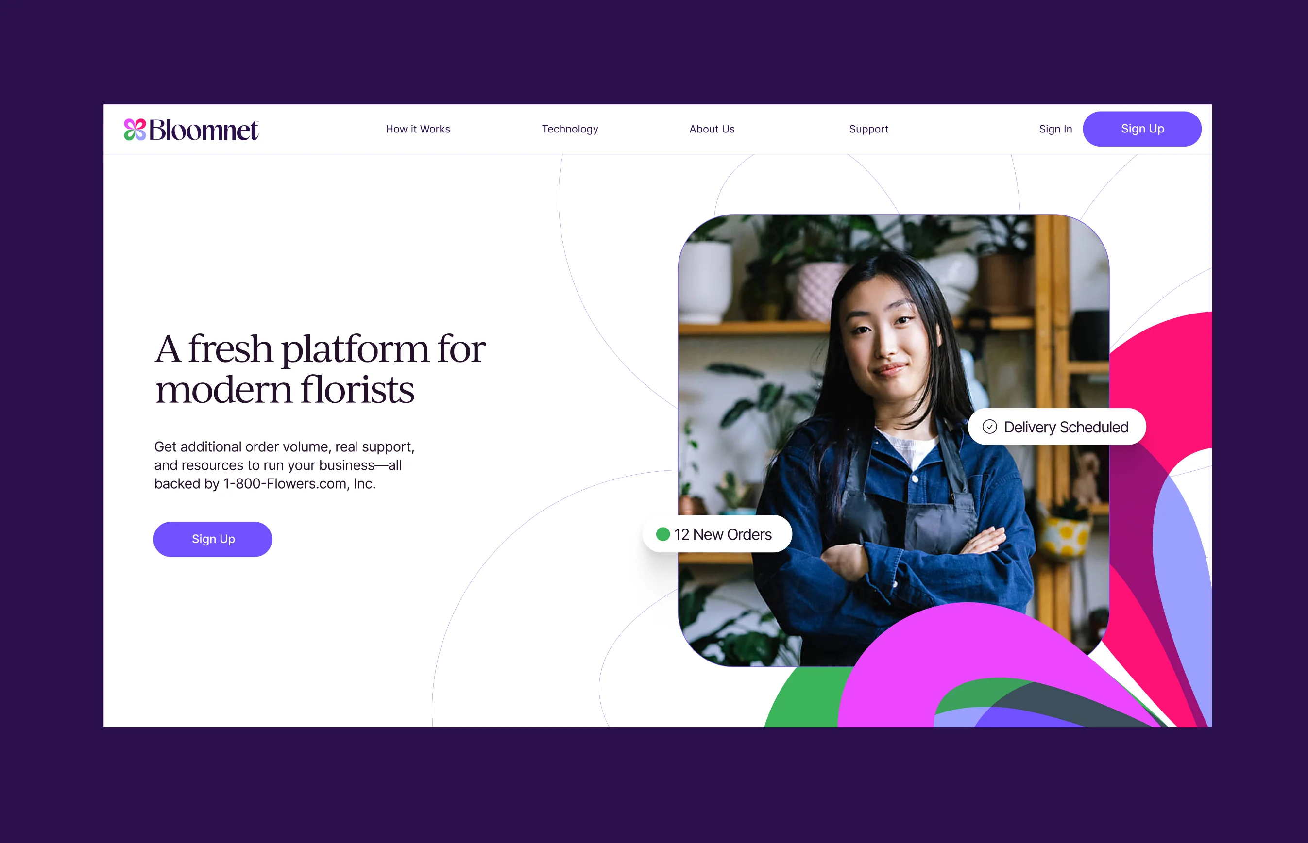 Bloomnet brand design by Goodside, image 6