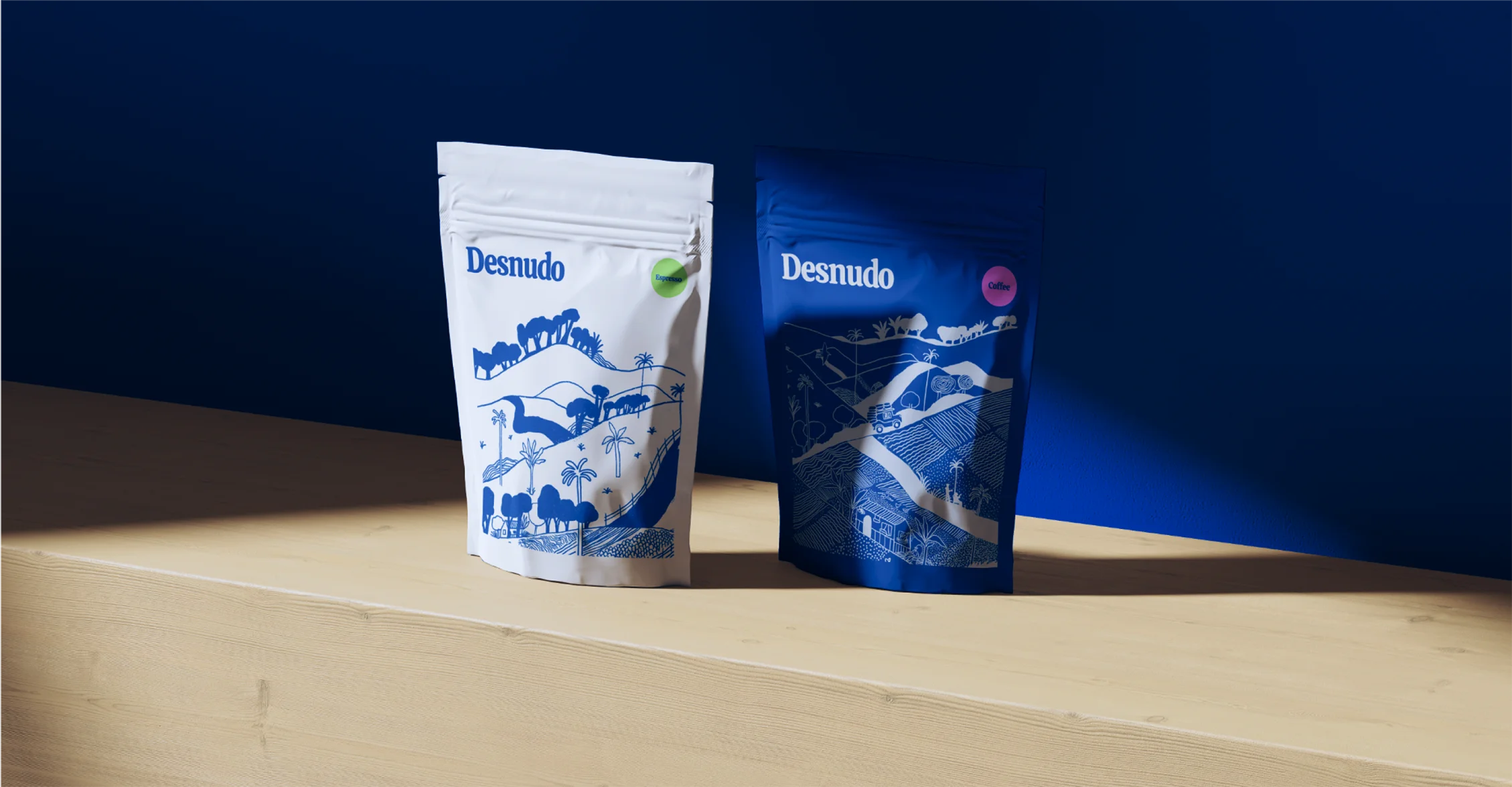 Desnudo packaging design by Goodside
