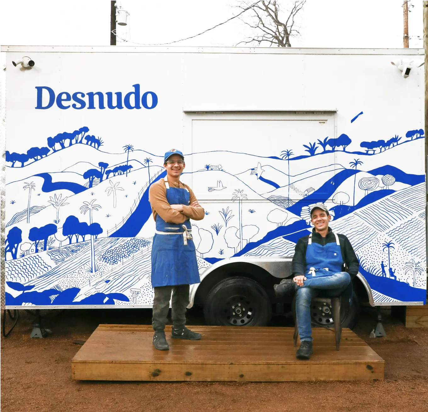 Desnudo brand design by Goodside