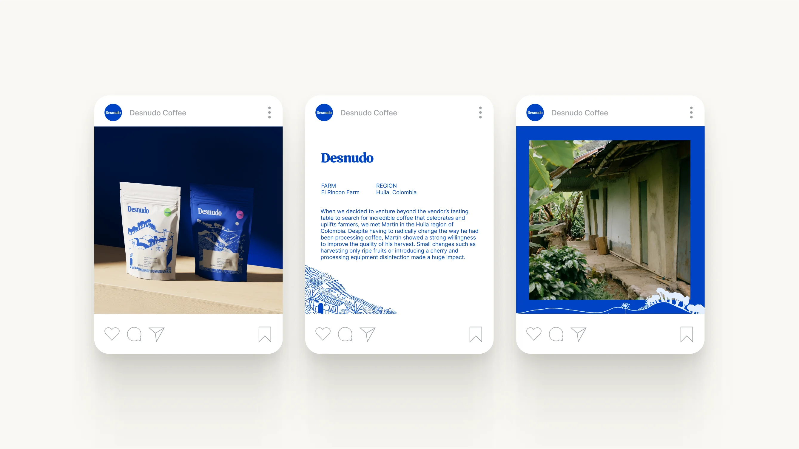 Desnudo social design by Goodside