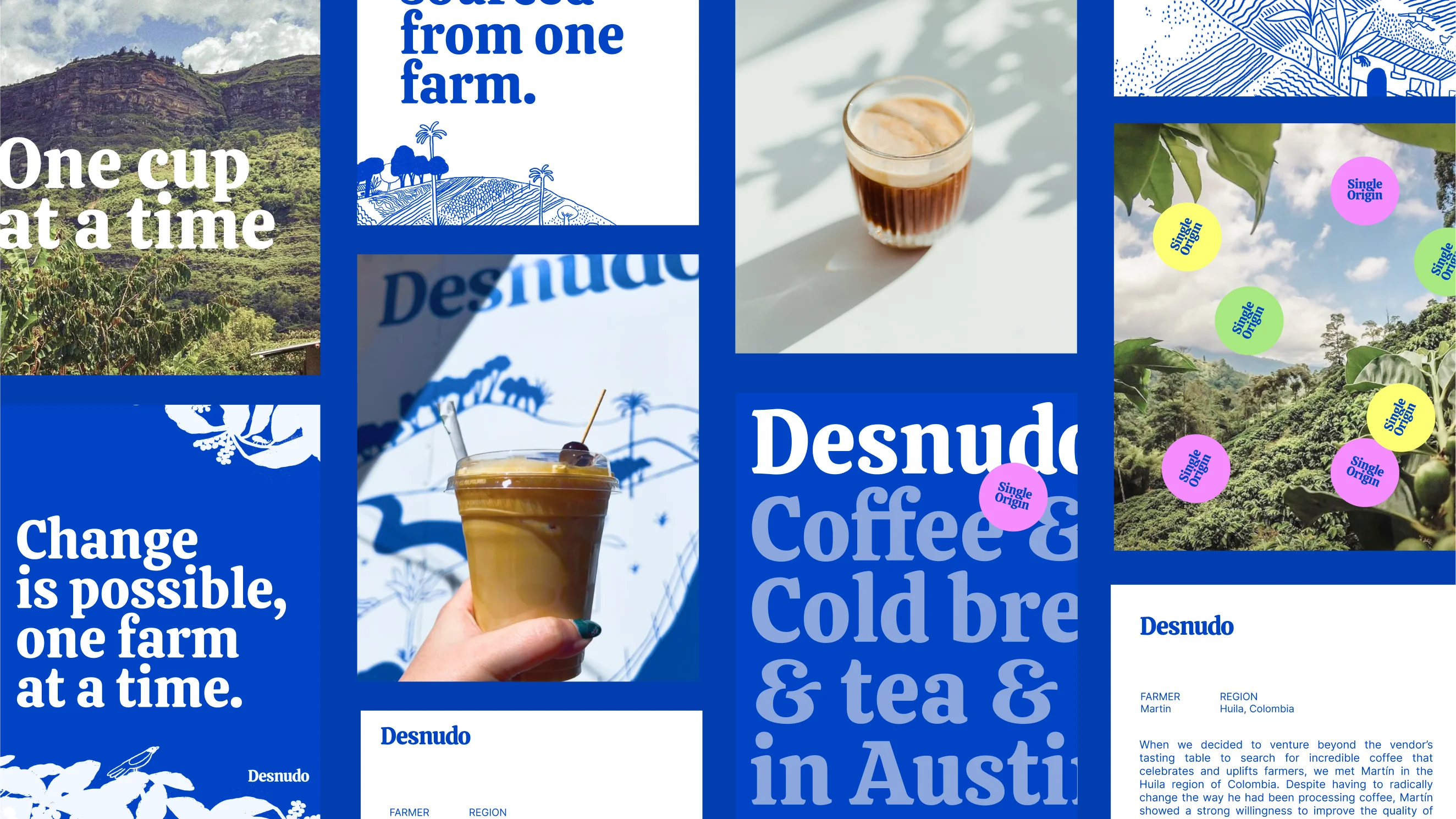 Desnudo social design by Goodside