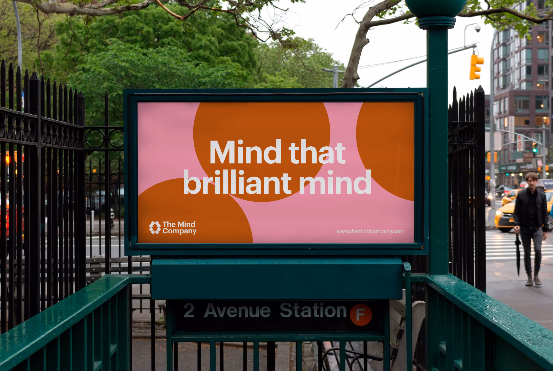 The Mind Company billboard design by Goodside