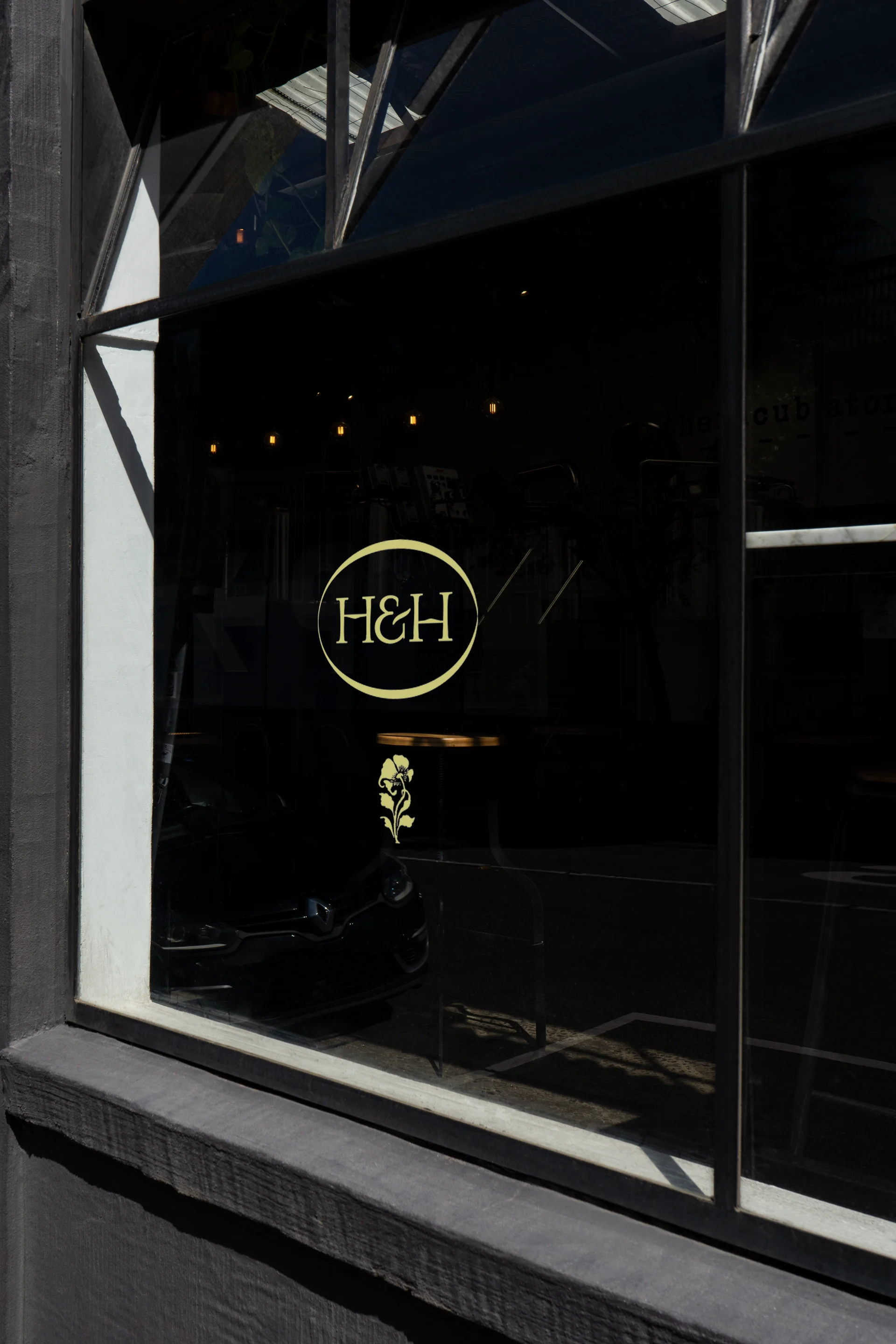 Henri & Hélène window design by Goodside