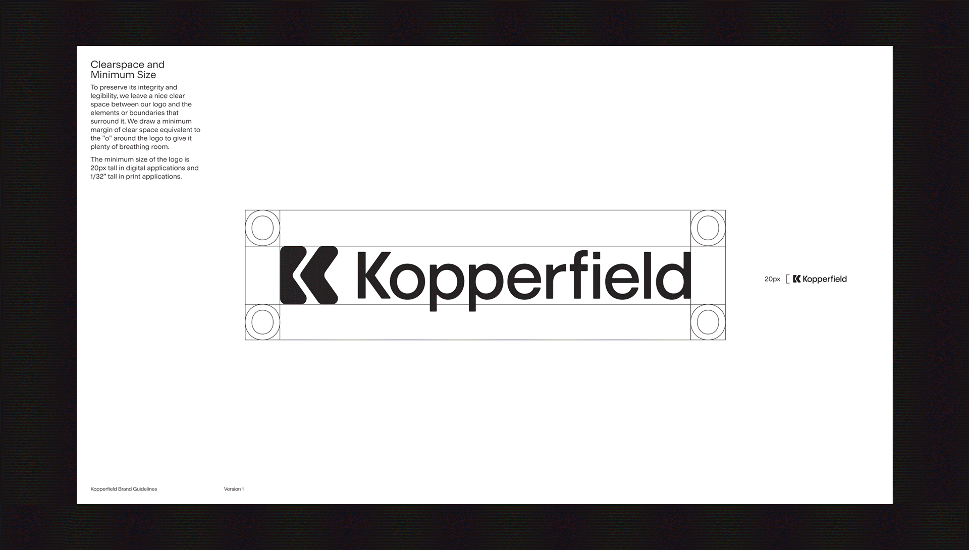 Kopperfield brand design by Goodside