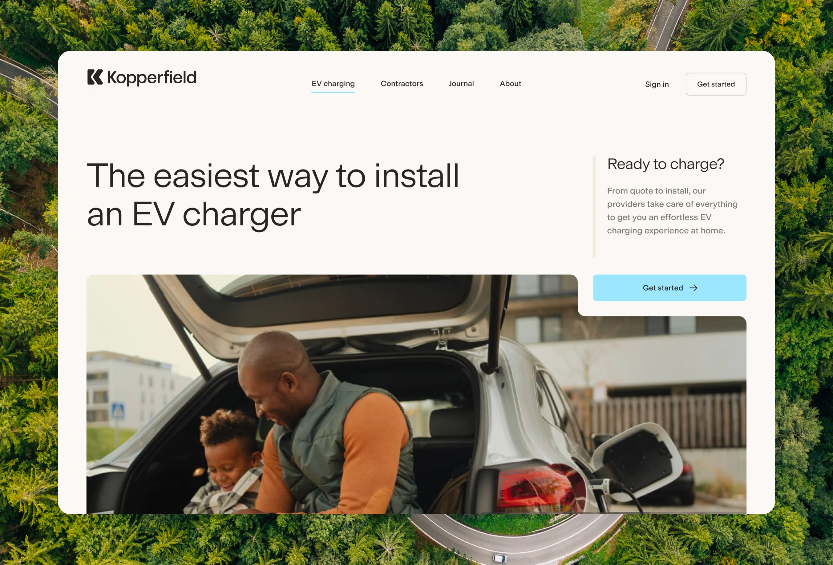 Kopperfield website design by Goodside
