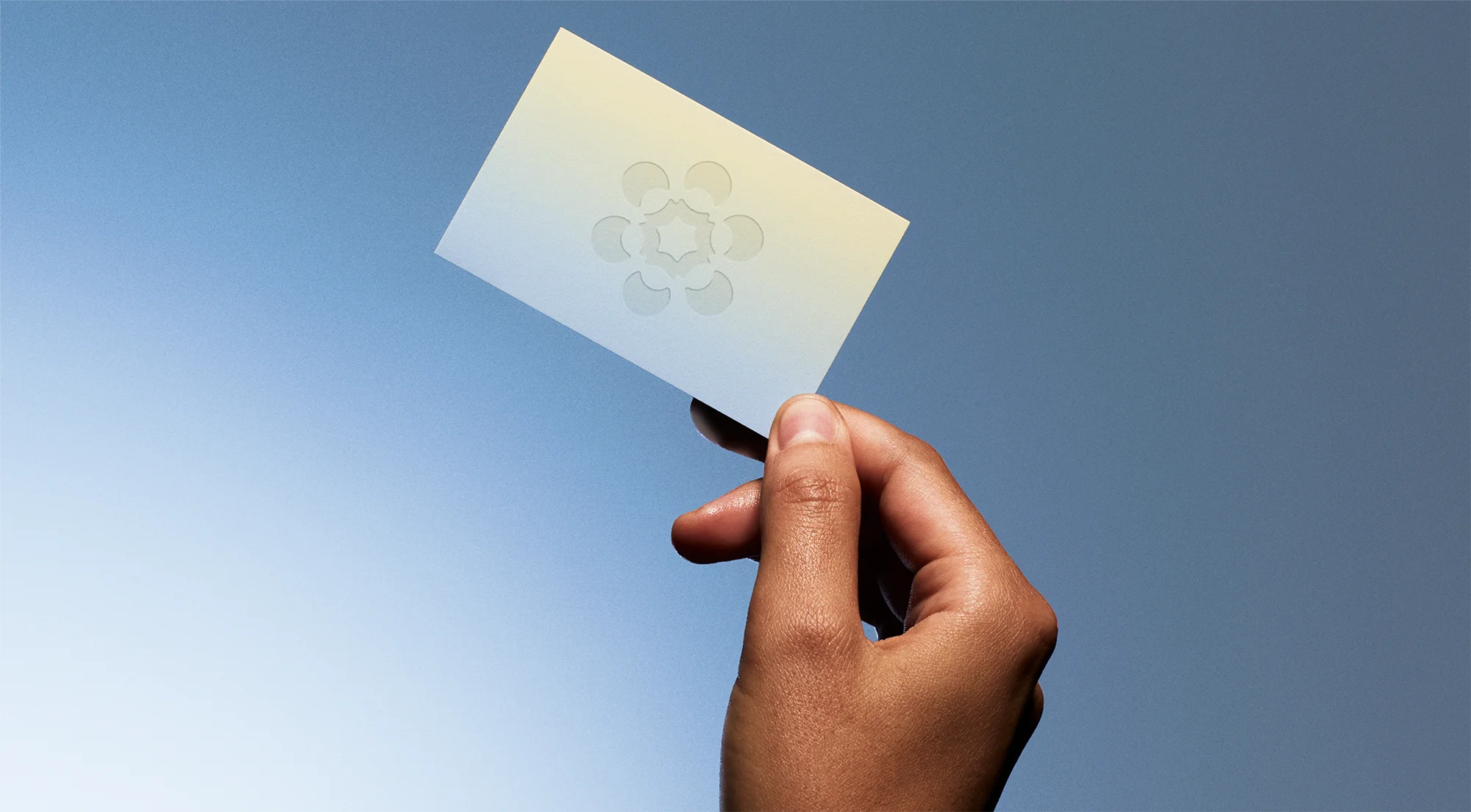 Radial Health card design by Goodside