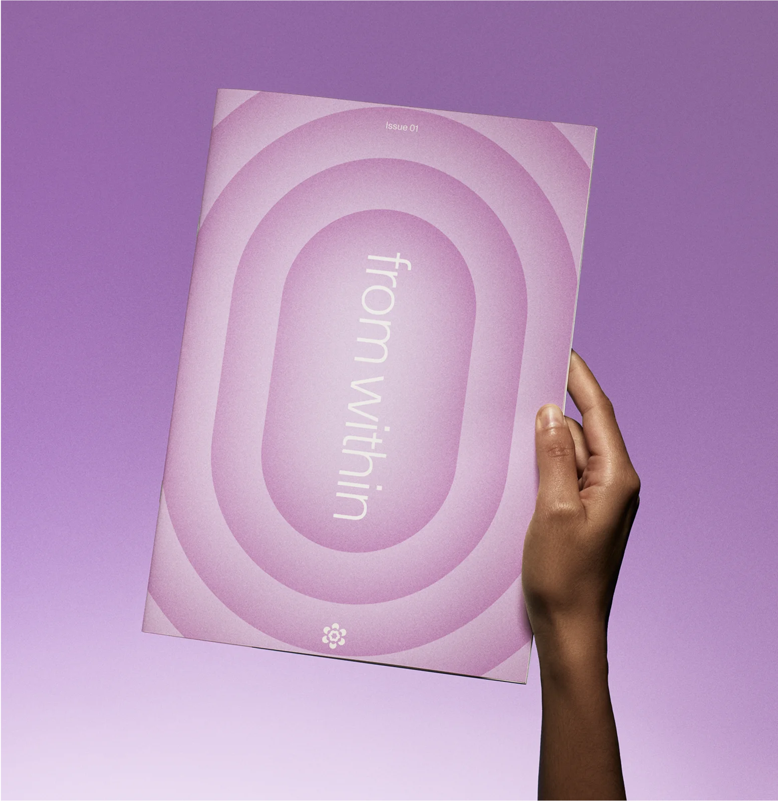Radial Health zine design by Goodside