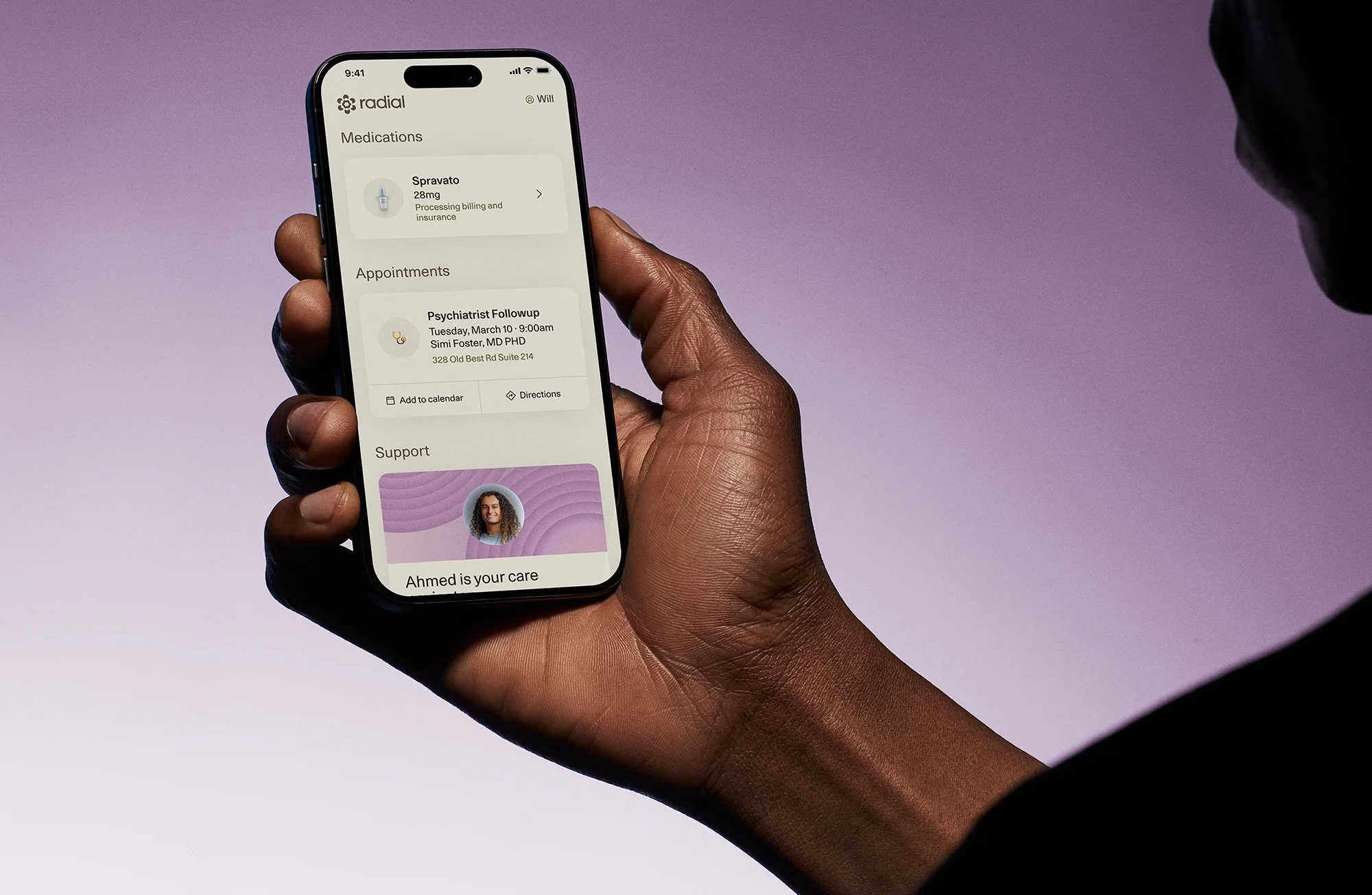 Radial Health brand design by Goodside