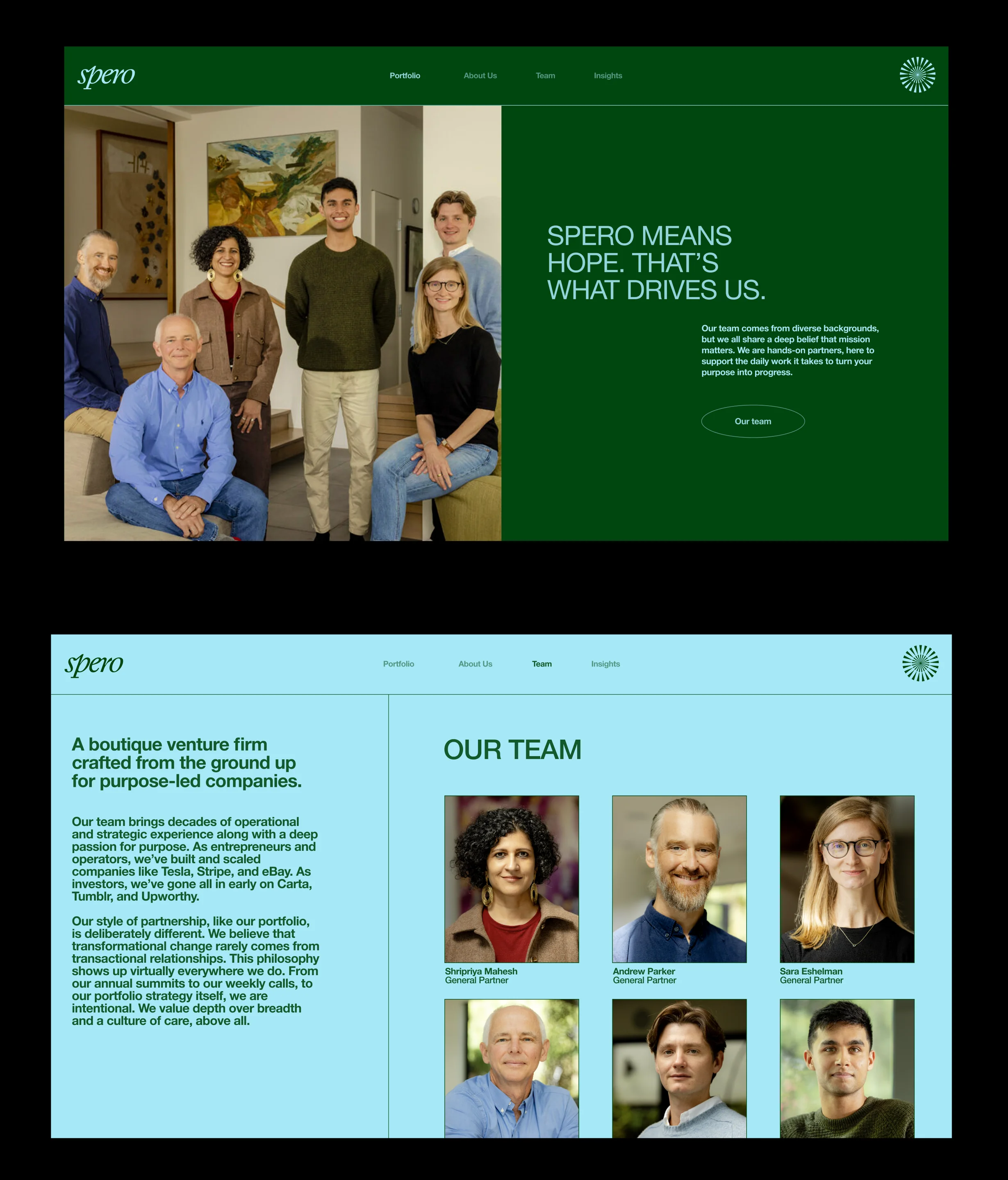 Spero Ventures brand design by Goodside, image 11