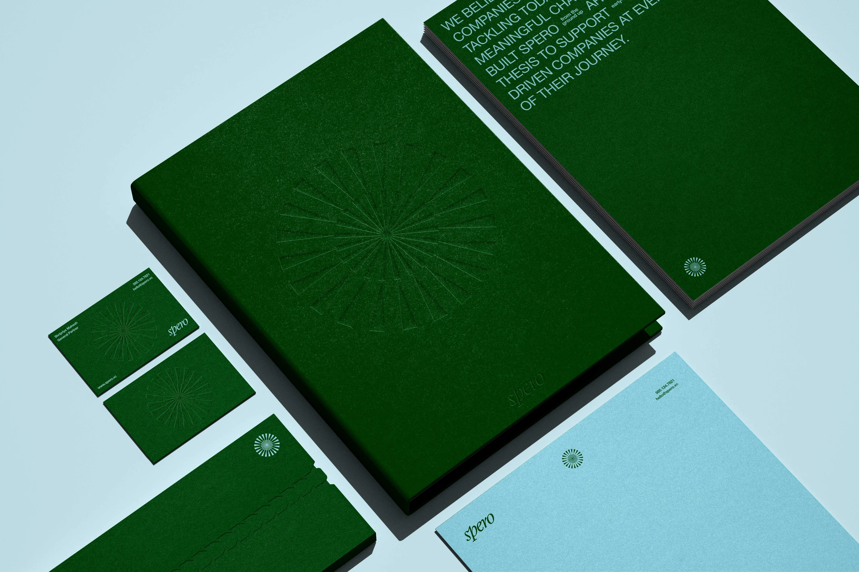 Spero Ventures brand design by Goodside, image 2