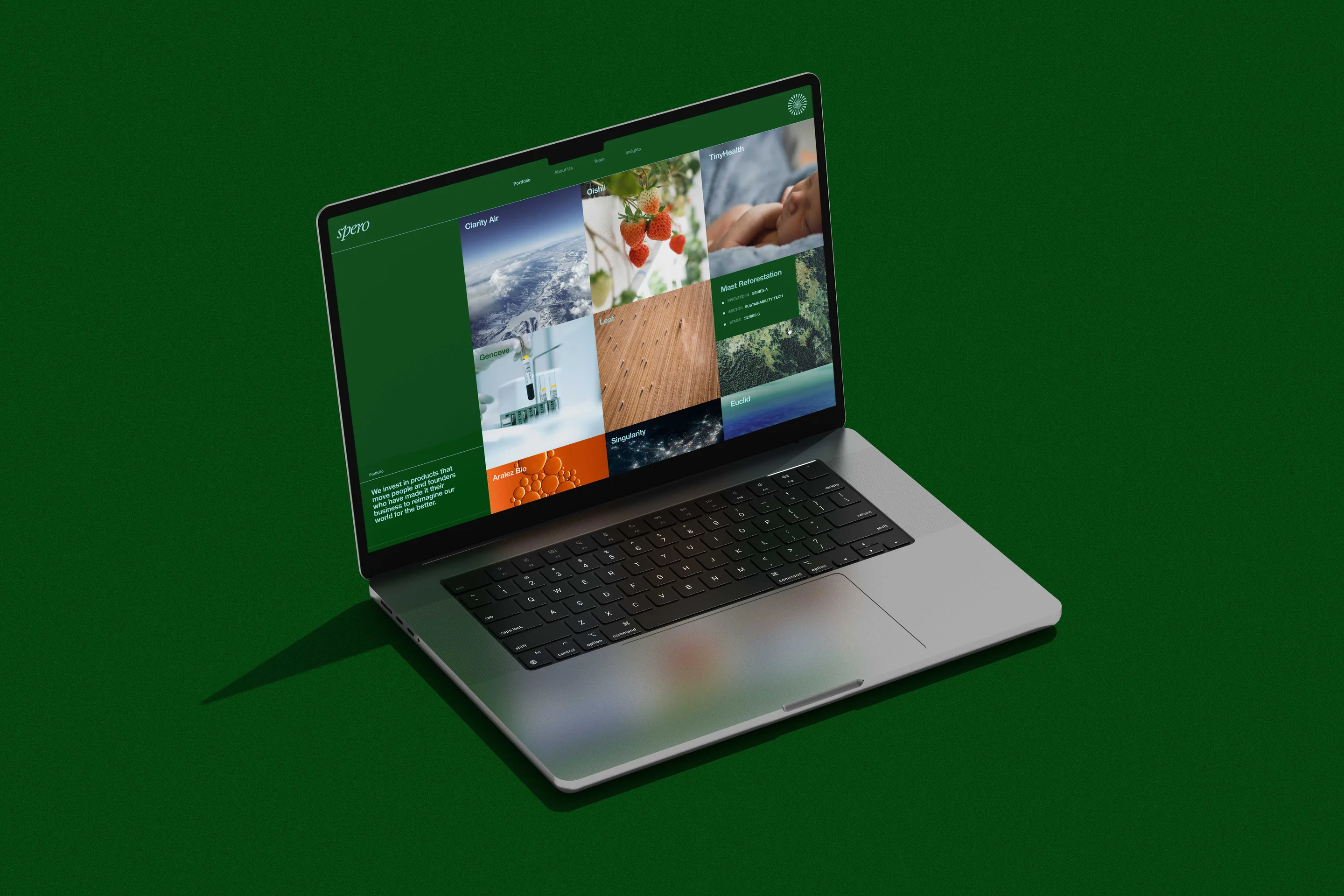 Spero Ventures brand design by Goodside, image 2